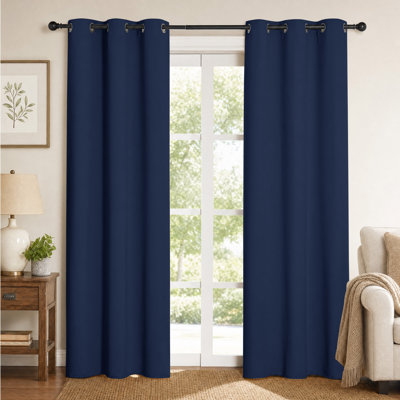 Rideaux occultant pour chambre à coucher / salon Parkview obscurcissant avec œillets drapés modernes