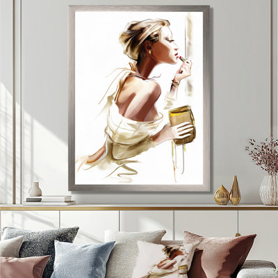 Fashion Fashion Portrait, impression numérique