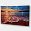 Reproduction de photo, "Peaceful Evening Beach", impression sur toile côtière-1838396175-1805730316-1757387605