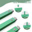 Serre de jardin en polycarbonate pour l'extérieur, serre de jardin à installation rapide avec évent de toit et ventilation-124605516-124605522
