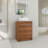 Broschard 23.64'' Single Bathroom Vanity with Ceramic Top