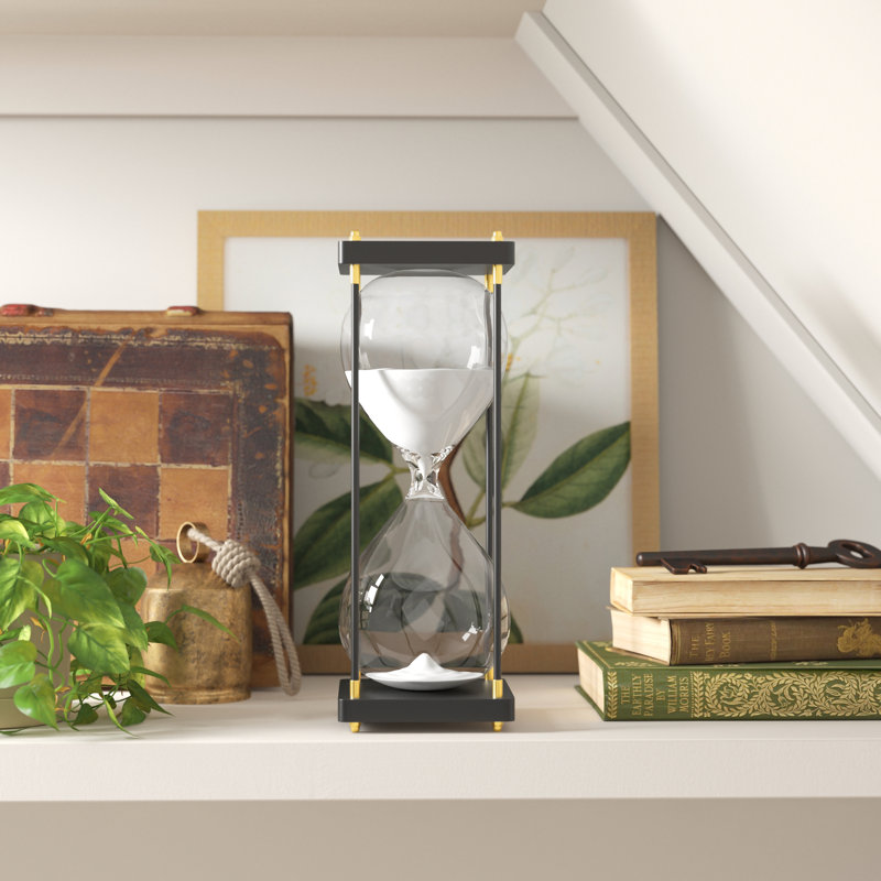 Leeds Hourglass with Wooden Frame