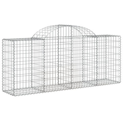 Briceida Silver Gabion Baskets