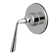Kingston Brass Single-Handle Wall Mount Three-Way Diverter Valve with Trim Kit