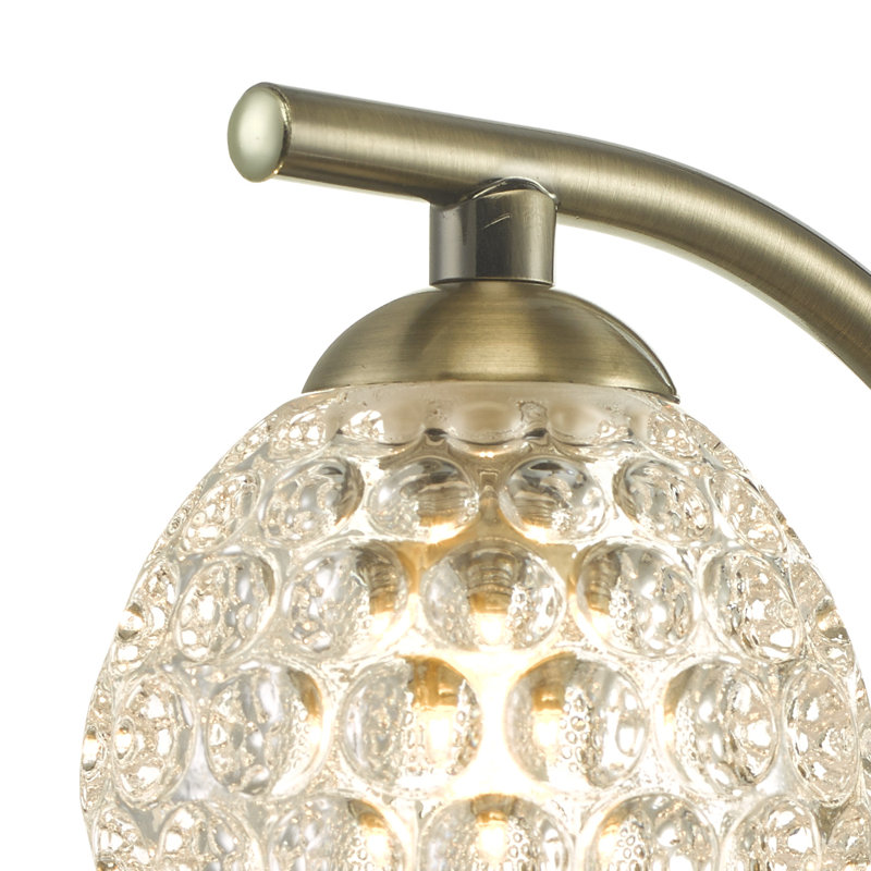 Osteen Armed Sconce, Antique Brass