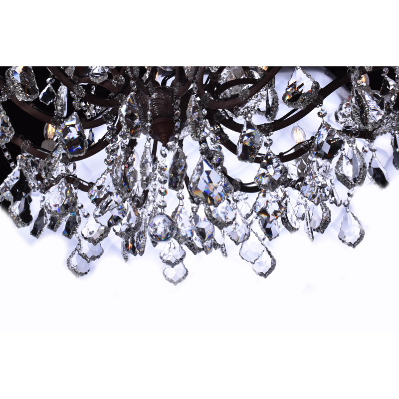 Style bougie lustree 15 lumières classic/traditionnel Deveraux