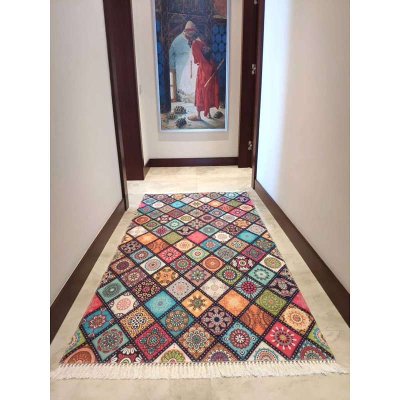 Tapis Masanao avec envers antidérapant, Rectangle 5 pi 3 po x 8 pi 2 po