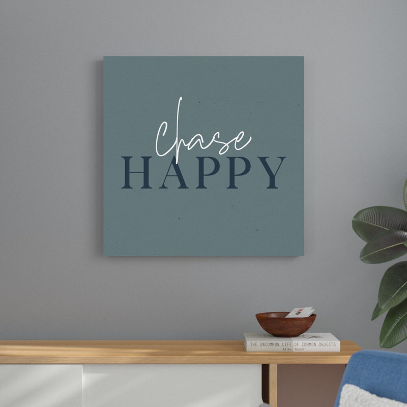 «Daily Affirmations IV» par Wild Apple Portfolio - reproduction d'art textuel sur toile tendue, H 30 po x l 30 po