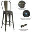 Chaise d'appoint empilable Bebingt-1208222339