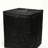 Wicker Fire Pit Column with Glass Windscreen