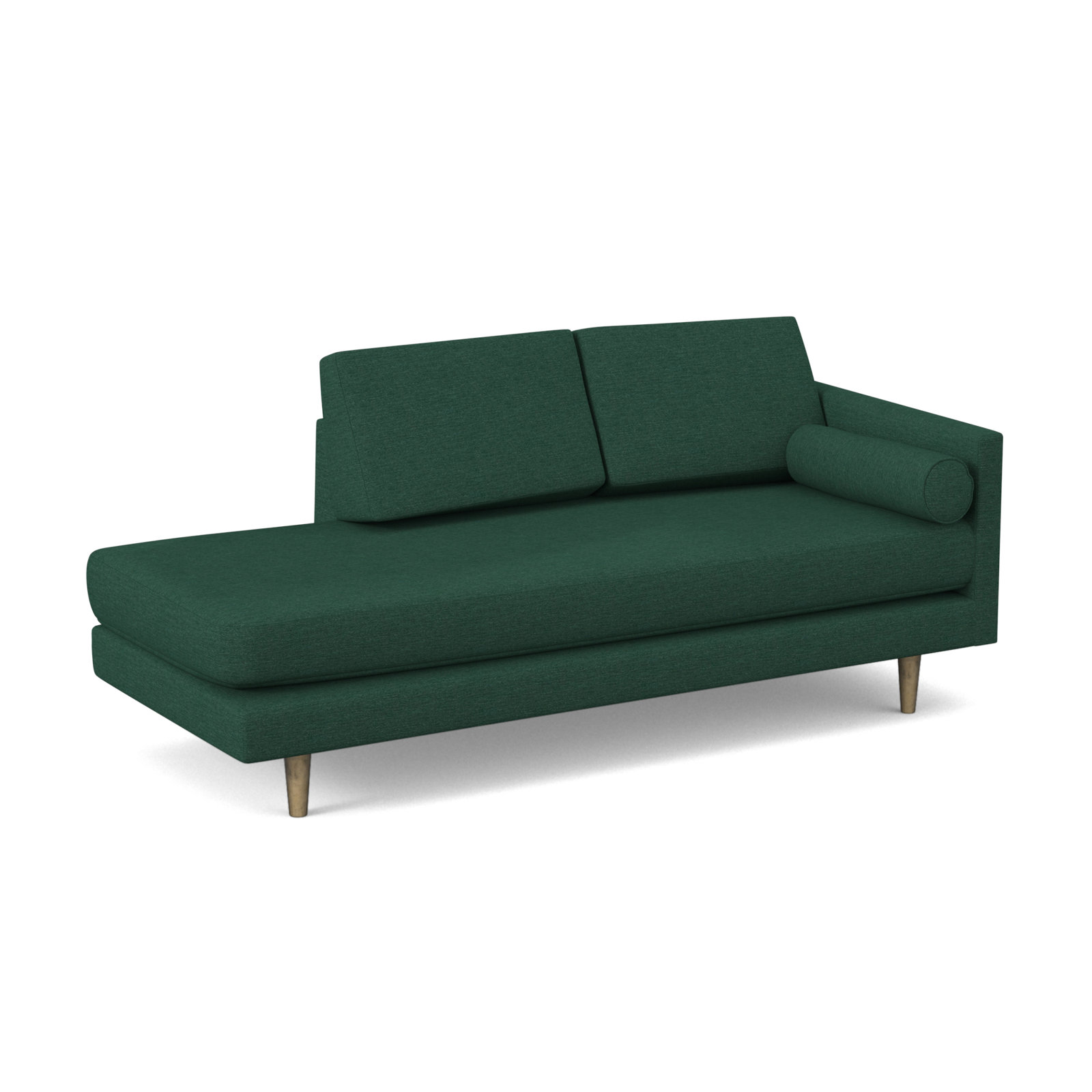 Marilyn 76" Chaise Lounge, Antic Jade Performance Twill