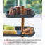 Plateau d'accessoires à trois niveaux Yamazaki Home, acier-105506840