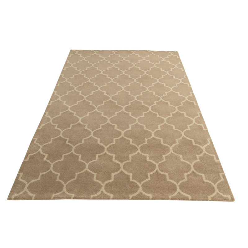 Tapis taupe 5 x 8