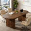 160cm Solid Wood Oval Conference Table