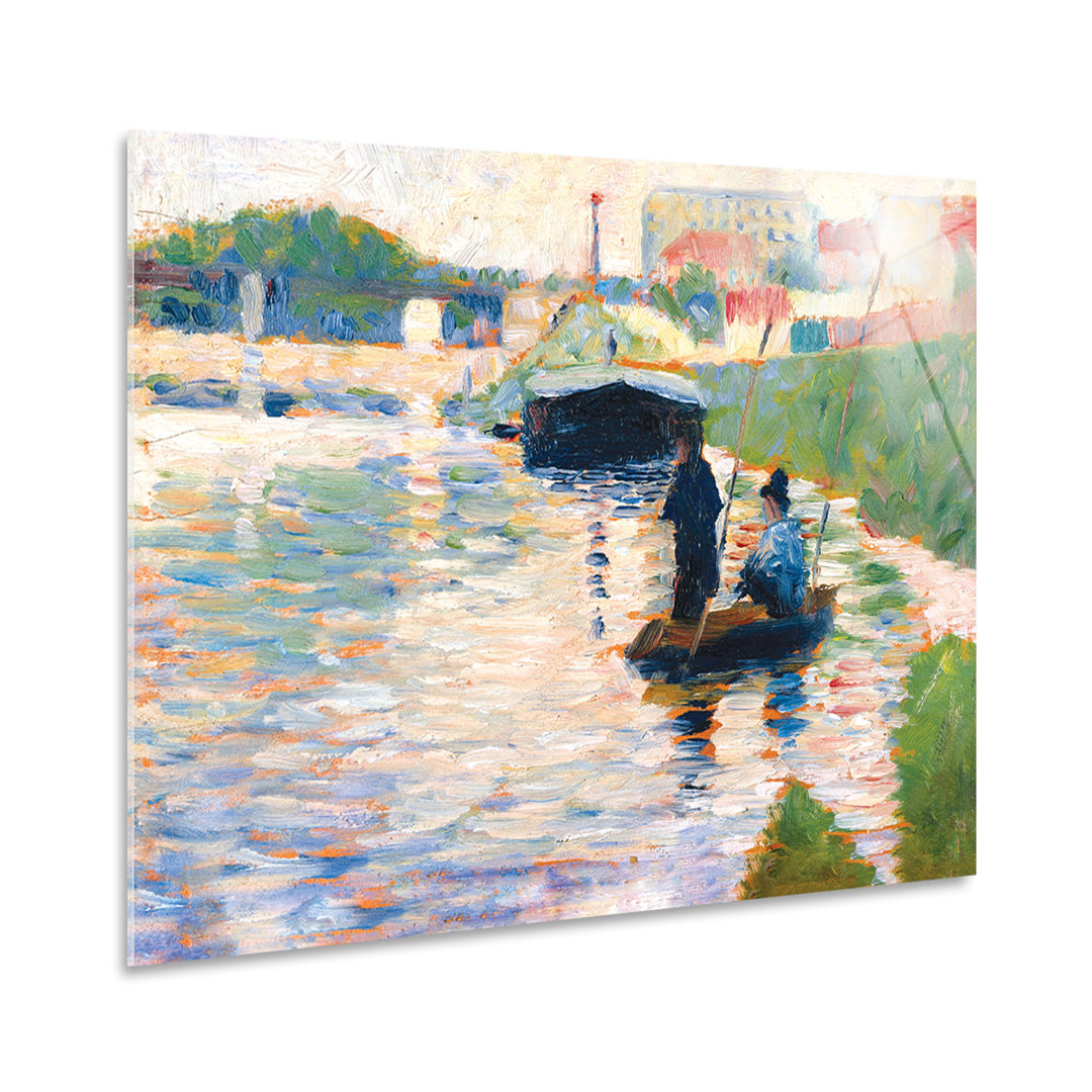 Kunstdruck Blick auf die Seine von Georges Seurat