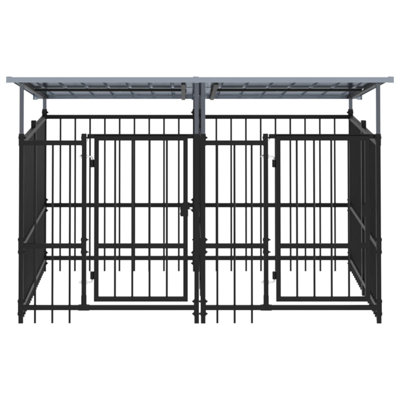 Covington 128cm H Steel Kennel