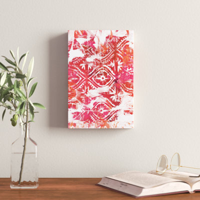 «Global Fuchsia II», impression sur toile