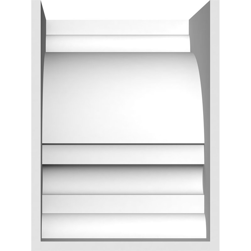 Corbeau en PVC de qualité architecturale standard de l 7 po x P 10 po x H 10 po Diane, H 10 po x l 7 po x P 10 po