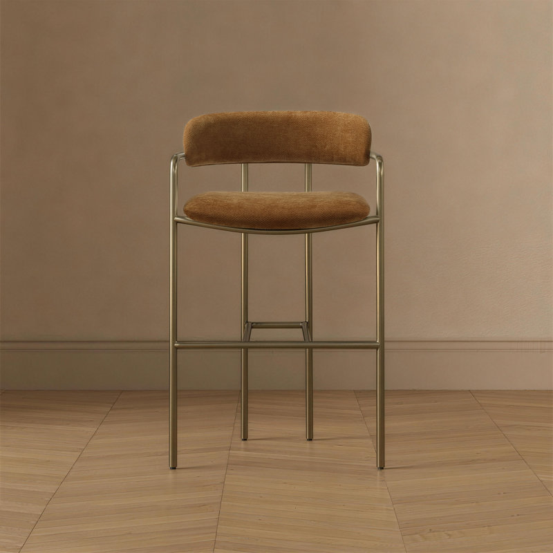 Tabouret de comptoir Serene, Tabouret de comptoir (siège d'une hauteur de 26,4, Curcuma