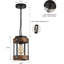 - Light Black Pendant