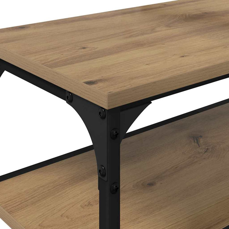 Unfinished TV Stand, 50cm H x 160cm L x 30cm W, Artisan Oak