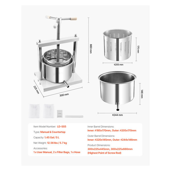Dimensions du produit