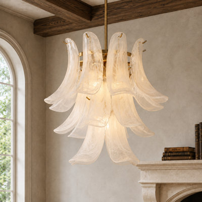 Kethe 4-Light Dimmable Tired Chandelier
