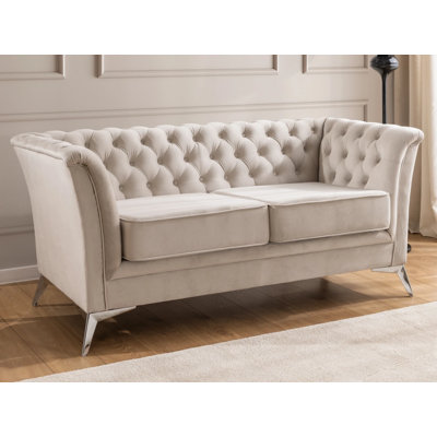 Whitby 2 Seater Velvet Loveseat