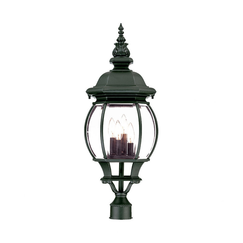 Zuckerman Beveled Lantern Head, Matte Black
