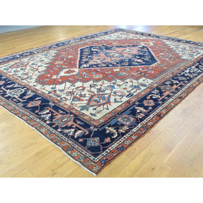 One-of-a-Kind 9'10" X 13'5" Wool Area Rug in