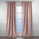 Rideau simple extra long et extra large en velours mat luxueux