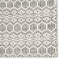 Tapis beige / gris en laine tissé à la main Drake-32556038