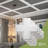 Endurathane 8" Traditional Coffered Ceiling Kit w/ Classic Cross Intersection for Rooms 12' x 14' or Smaller, Factory Primed-123440765