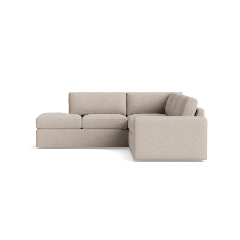 The OG Sectional, Left Hand Facing, Performance Weave - Natural