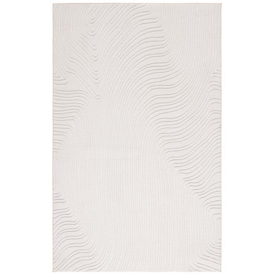 Derenik Performance Machine Washable Abstract Rug