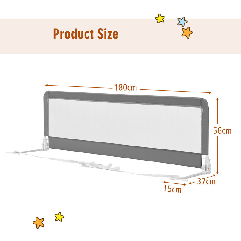 Abelone Side Rails, Grey