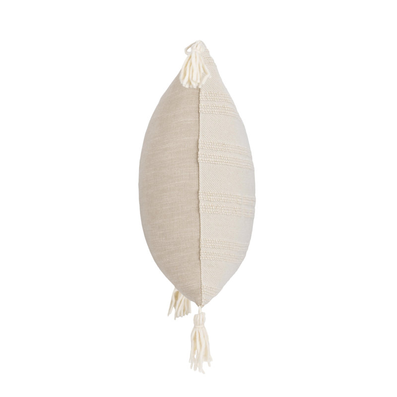 York Wool Pillow Cover & Insert, Square 22"