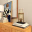 Porte-bougie abstrait moderne en métal-1399909507
