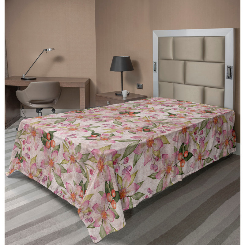 Drap plat Ambesonne, Drap plat pour lit simple