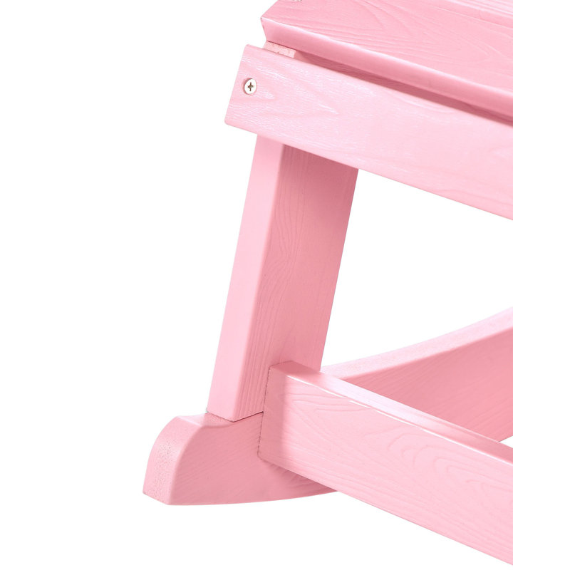 Adirondack Plastic Foldable Adirondack Chair, Pink
