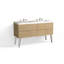 Avila 60" W Freestanding Double Bathroom Vanity with Dawson Leg-66413753-66413745-31049740