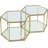 Dickerson 2 - Piece Glass Top Living Room Table Set