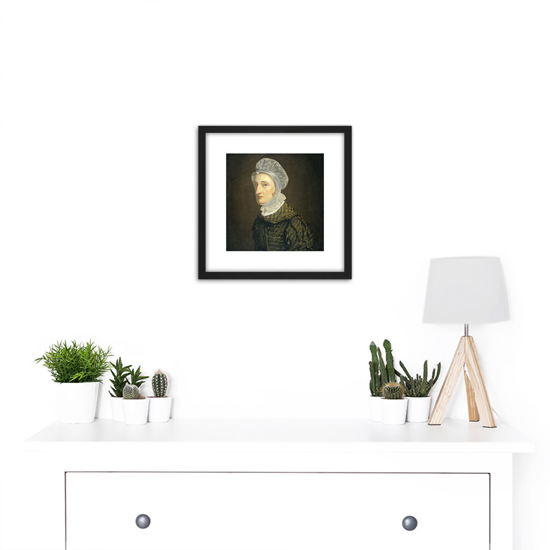 Simon Portrait Maria Mann - Single Picture Frame Painting