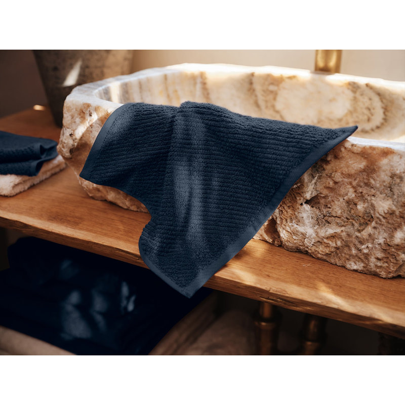 Air Weight Hand Towel, Midnight Indigo
