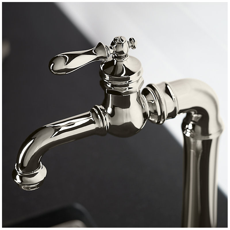 Artifacts® Gentleman's Bar Faucet with Accessories, Vibrant Polished Nickel