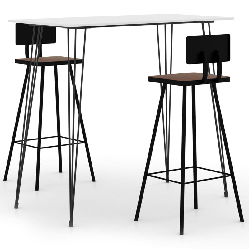 Picard 2 - Person Dining Set, White