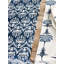 Chemin de table French Home - Indigo-119315877