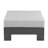 Hoyt 92.52” Outdoor Aluminum Sofa with 27.56"  Versatile Ottoman-126671363-126671367