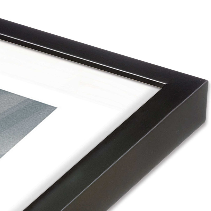 Sombre Skydance II, Single Picture Frame Weathered Zinc, 15.25" H x 12.25" W