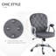 Chaise de bureau en velours Vinsetto-2124242532